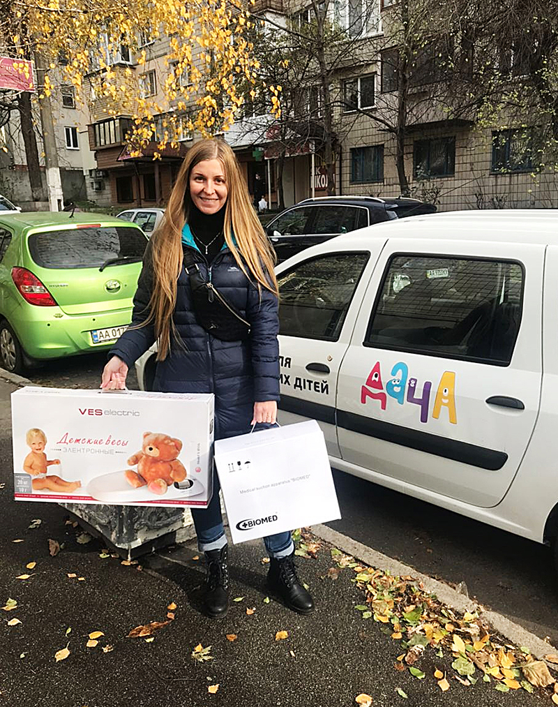 Gelius підтримав відділення дитячої нейрохірургії Охматдит у Києві
