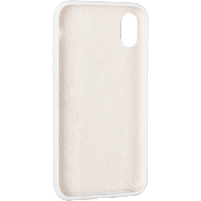 Original Full Soft Case for iPhone X/Xs White (Without logo)