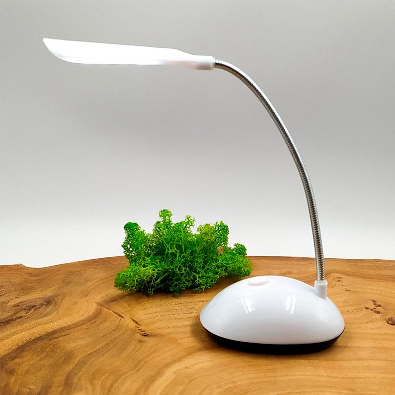 Настільна LED лампа X-7188 (на батарейках) White