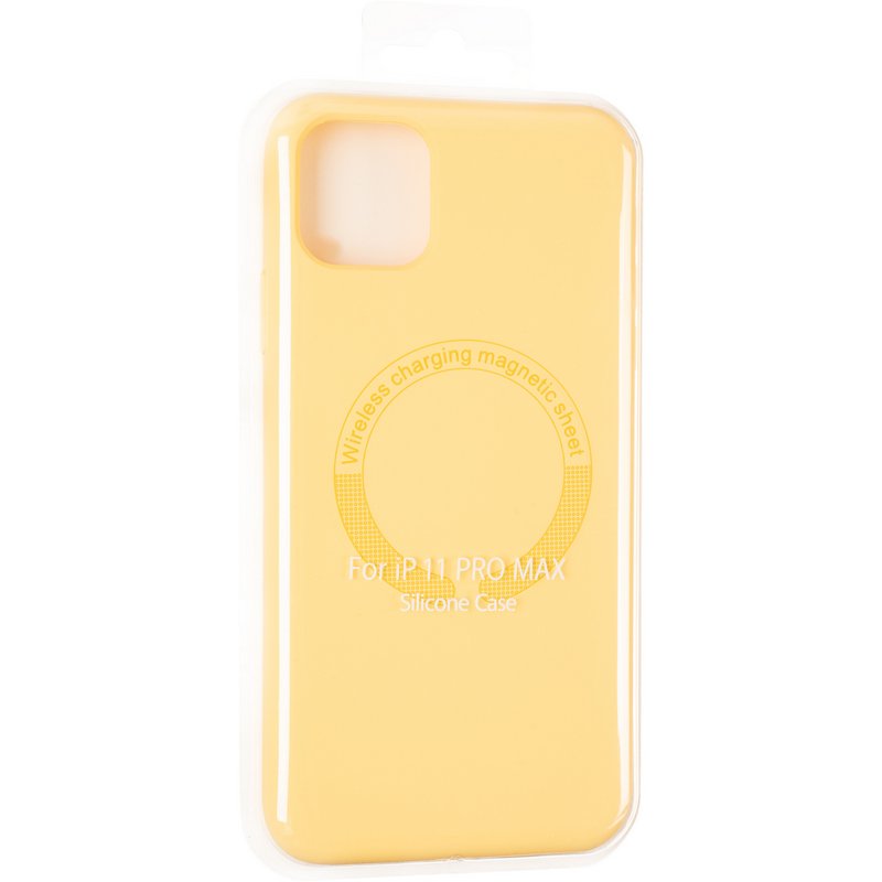 Full Soft Case (MagSafe) for iPhone 11 Pro Max Yellow