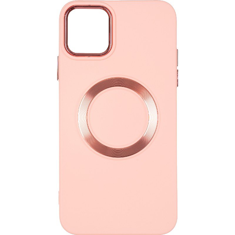 Gelius Matte Nano Silicon (Magsafe) for iPhone 11 Pro Max Pink Sand