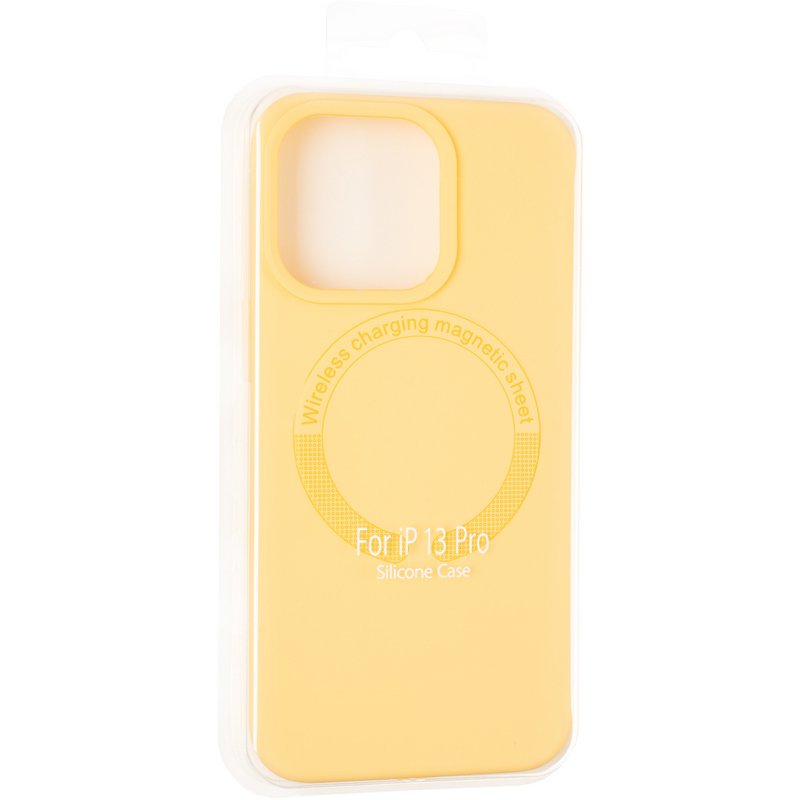 Full Soft Case (MagSafe) for iPhone 13 Pro Yellow