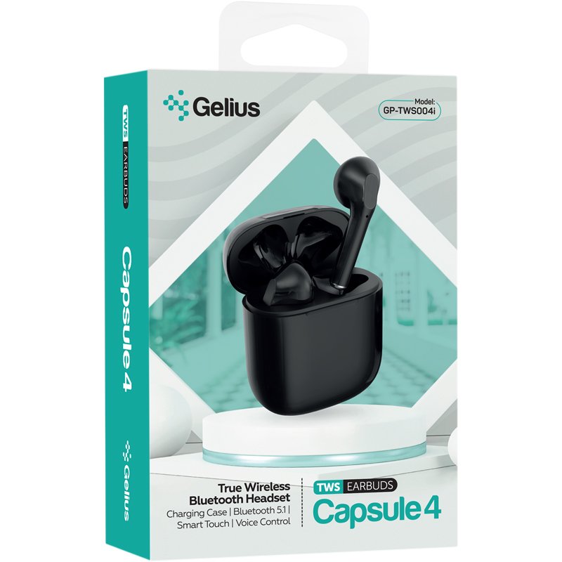 Capsule charge discount bt earphone touch