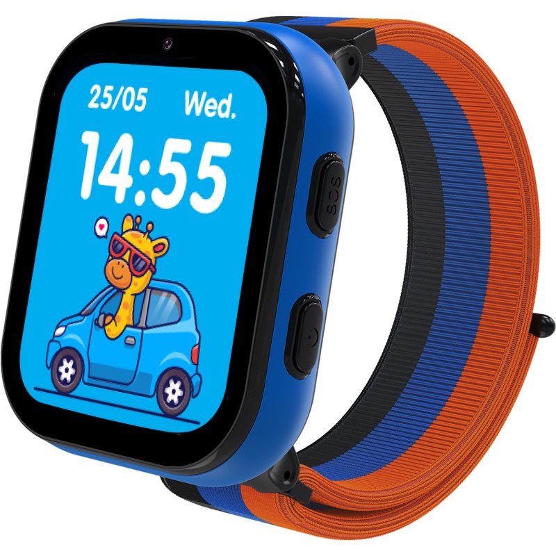 Kids smart watch Gelius Rainbow (GP-PK008) with GPS/4G Black