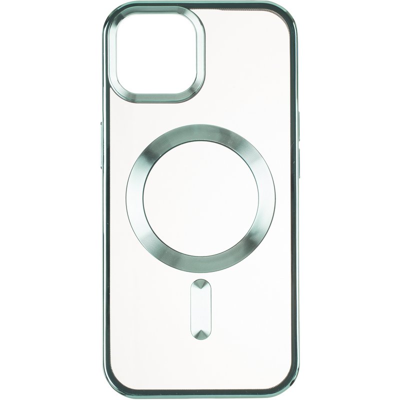 Chrome Frame Case (MagSafe) for iPhone 14 Pro Green