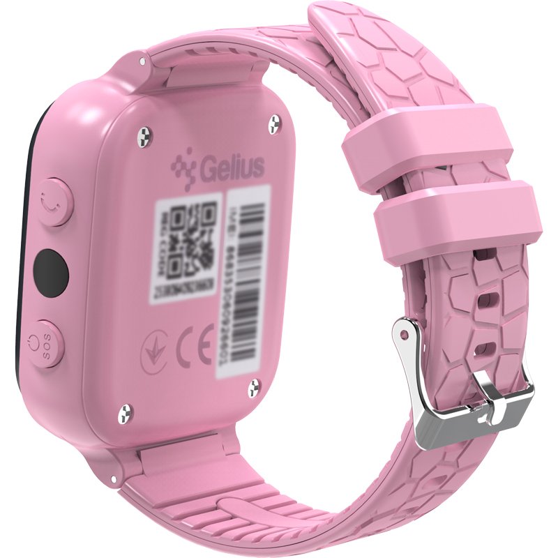 Детские смарт часы Gelius Ocean (GP-PK007) с GPS трекером Pink