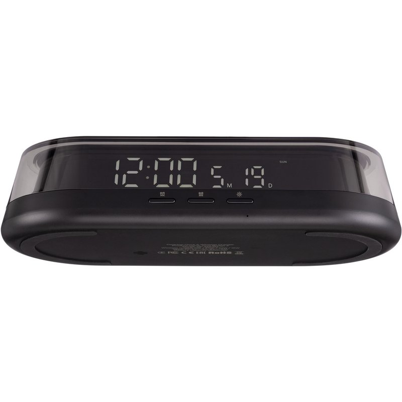 Настольные часы с беспроводной зарядкой Gelius Time Bridge 2 GP-SDC02