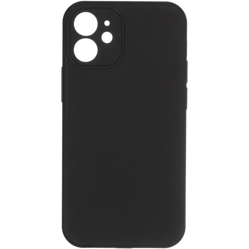 iPhone 12 Pro Max silicone case black logo