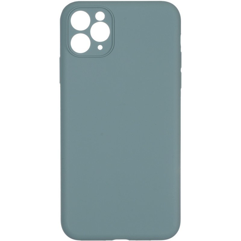 Original Full Soft Case for iPhone 11 Pro Max Pine Green (Without