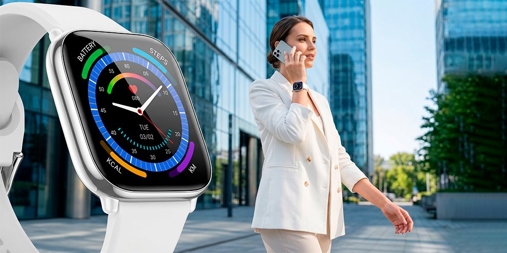 smart watch Gelius Amazwatch GTi с Bluetooth звонками и современными smart функциями