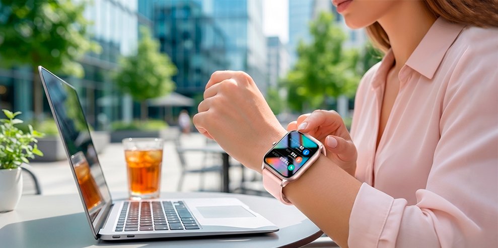 смарт годинник Gelius Amazwatch Light з AMOLED дисплеєм для щоденного використання та роботи