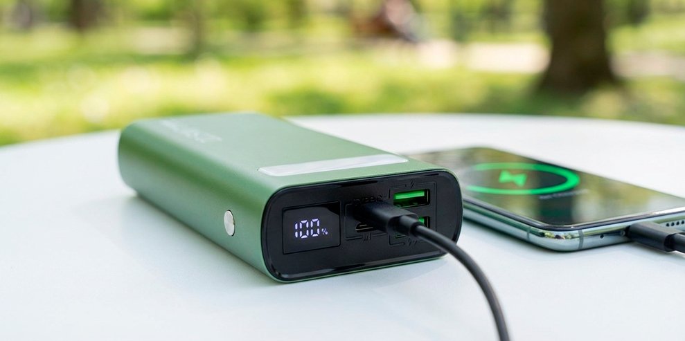 швидка зарядка powerbank PD QC Type-C сучасні порти та технології