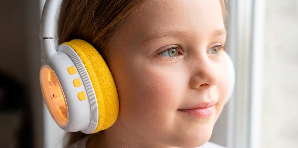 safe kids headphones for learning tablet and smartphone comfortable ear cushions