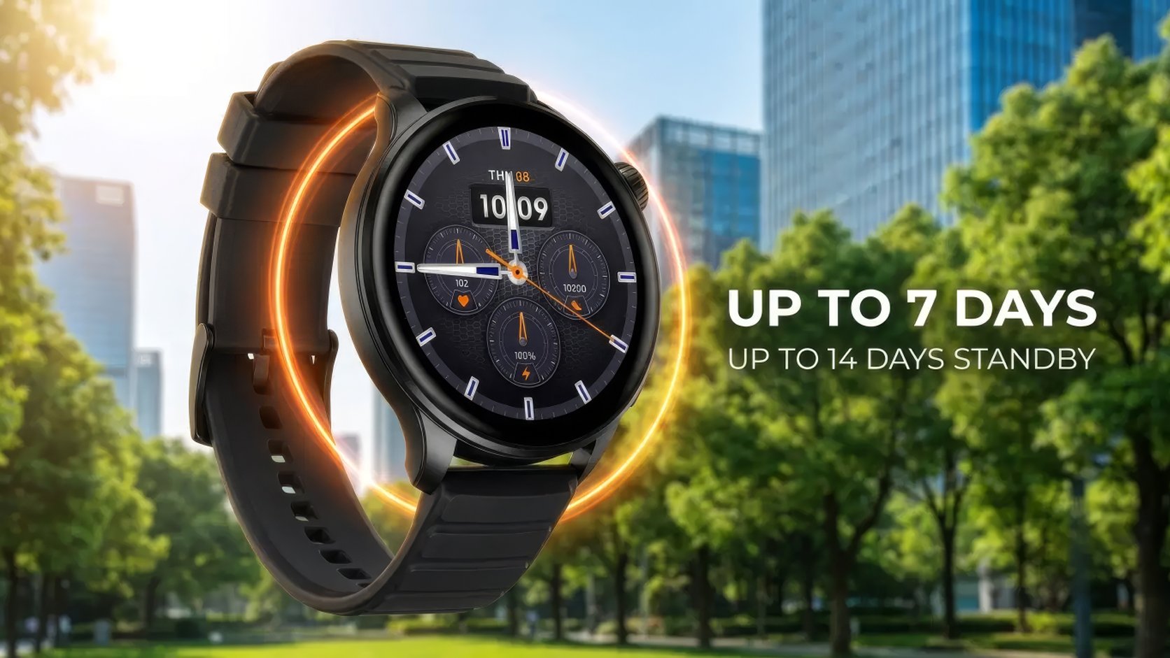 Gelius Amazwatch GT3 with Bluetooth calls and notifications