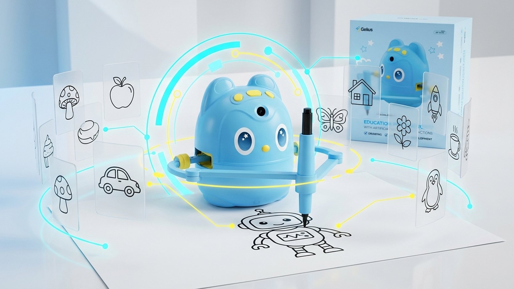 Чому Gelius Education Painting Robot — більше, ніж просто робот, який малює