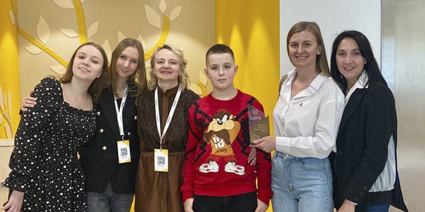 Gelius supported the opening of the Dacha family home for seriously ill children